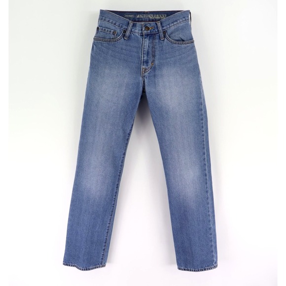 Old Navy Other - Old Navy Famous Jeans Mens Size 28x30 Blue Light Wash Denim Straight Leg Pockets